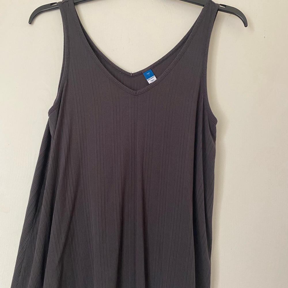 Old Navy Women's Charcoal Tank Top